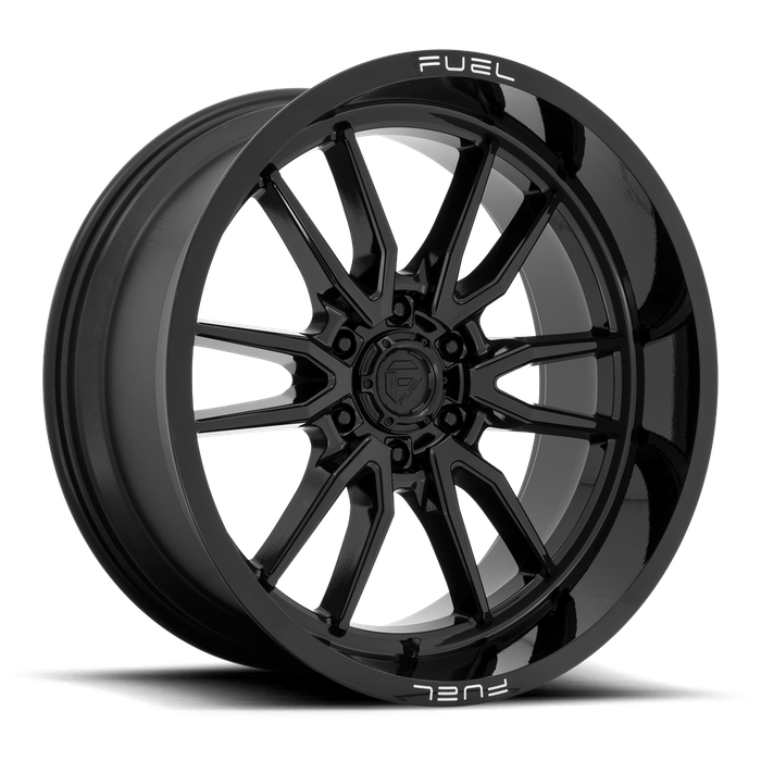 Fuel 1PC D760 CLASH 22X10 -18 6X135/6X5.3 Gloss Black