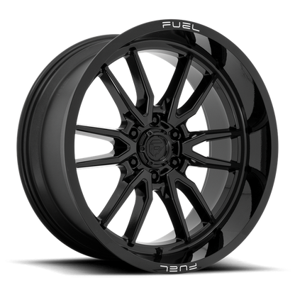 Fuel 1PC D760 CLASH 22X10 -18 6X135/6X5.3 Gloss Black