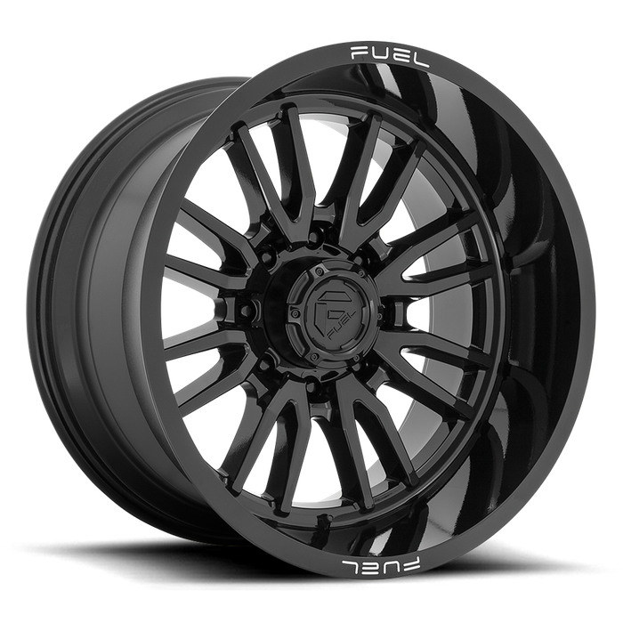 Fuel 1PC D760 CLASH 22X12 -44 8X170/8X6.7 Gloss Black