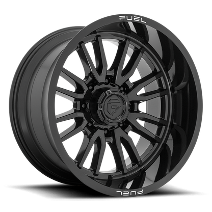Fuel 1PC D760 CLASH 22X12 -44 8X165.1/8X6.5 Gloss Black
