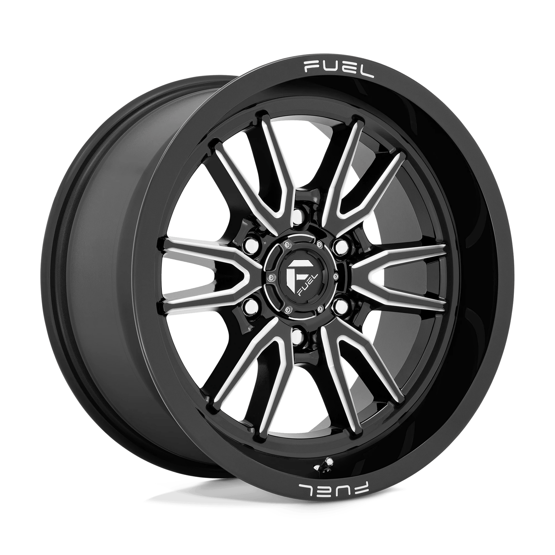 Fuel 1PC D761 CLASH 18X9 1 6X139.7/6X5.5 Gloss Black Milled