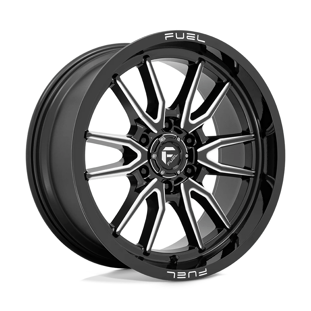 Fuel 1PC D761 CLASH 20X9 1 6X135/6X5.3 Gloss Black Milled