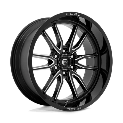 Fuel 1PC D761 CLASH 22X10 -18 6X135/6X5.3 Gloss Black Milled