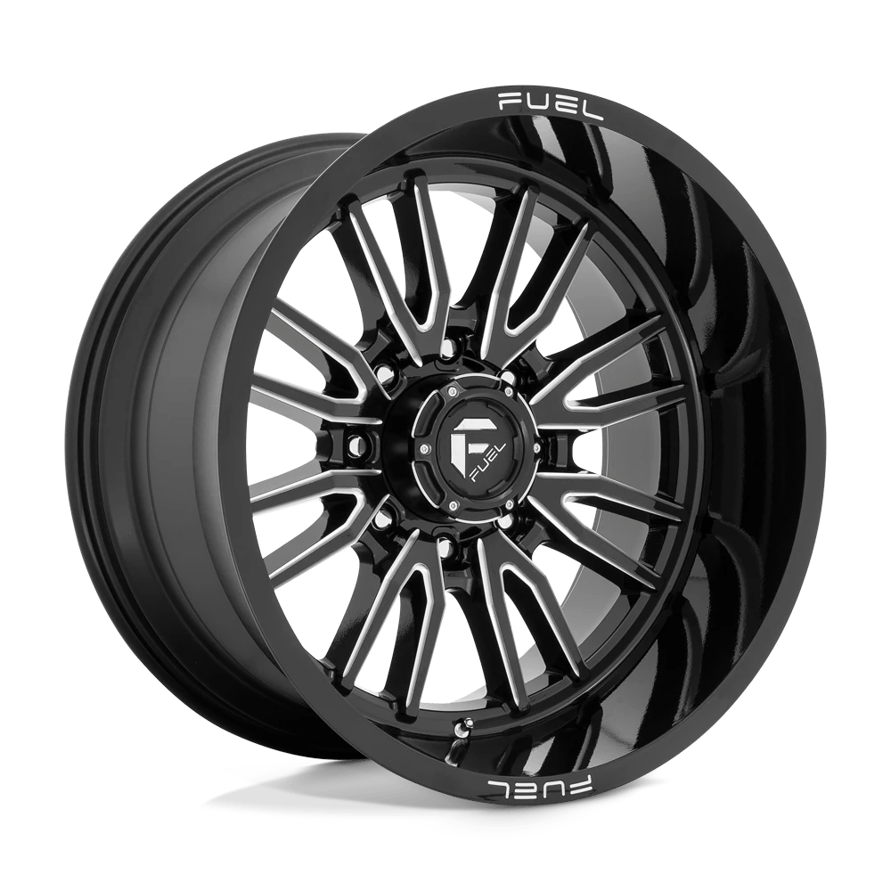 Fuel 1PC D761 CLASH 22X12 -44 8X180/8X7.1 Gloss Black Milled