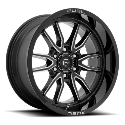 Fuel 1PC D761 CLASH 18X9 1 6X135/6X5.3 Gloss Black Milled