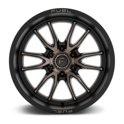 Fuel 1PC D762 CLASH 20X9 1 6X139.7/6X5.5 Matte Black Double Dark Tint
