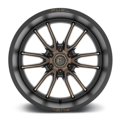 Fuel 1PC D762 CLASH 22X12 -44 6X135/6X5.3 Matte Black Double Dark Tint
