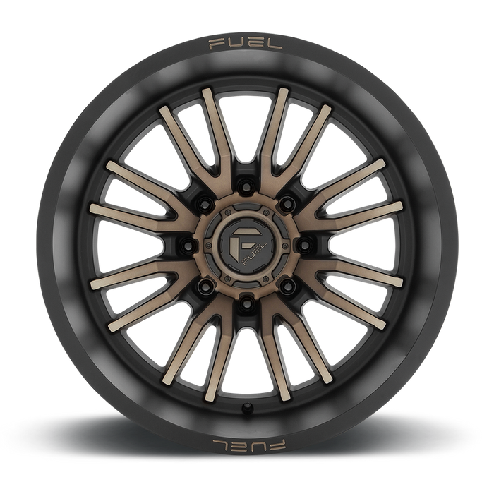 Fuel 1PC D762 CLASH 22X12 -44 8X170/8X6.7 Matte Black Double Dark Tint