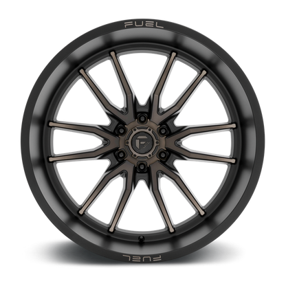 Fuel 1PC D762 CLASH 24X12 -44 6X139.7/6X5.5 Matte Black Double Dark Tint
