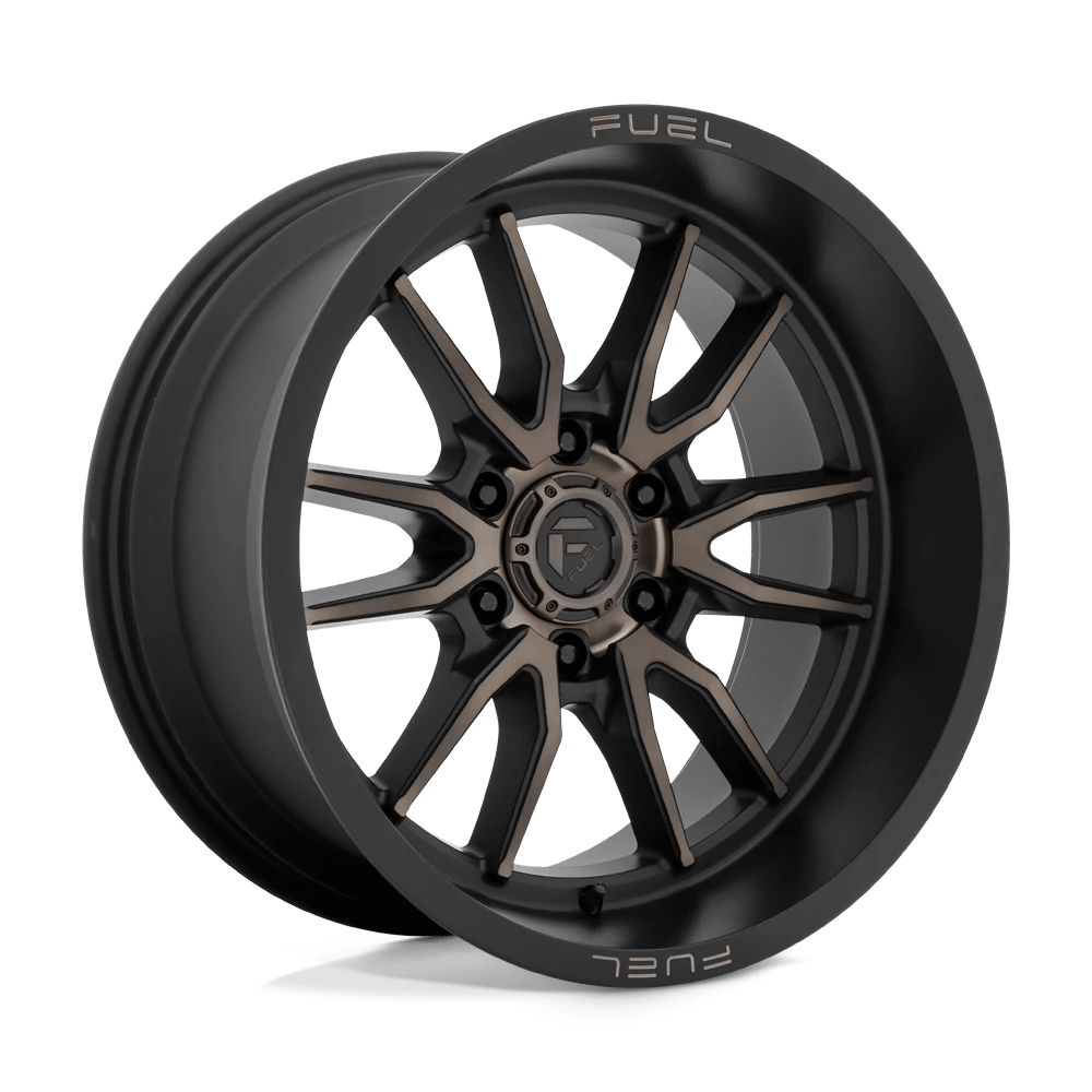 Fuel 1PC D762 CLASH 17X9 1 6X139.7/6X5.5 Matte Black Double Dark Tint
