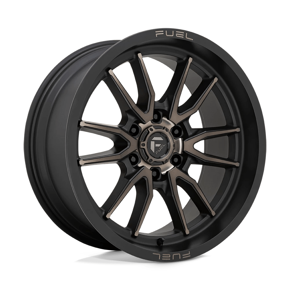 Fuel 1PC D762 CLASH 20X9 1 6X139.7/6X5.5 Matte Black Double Dark Tint