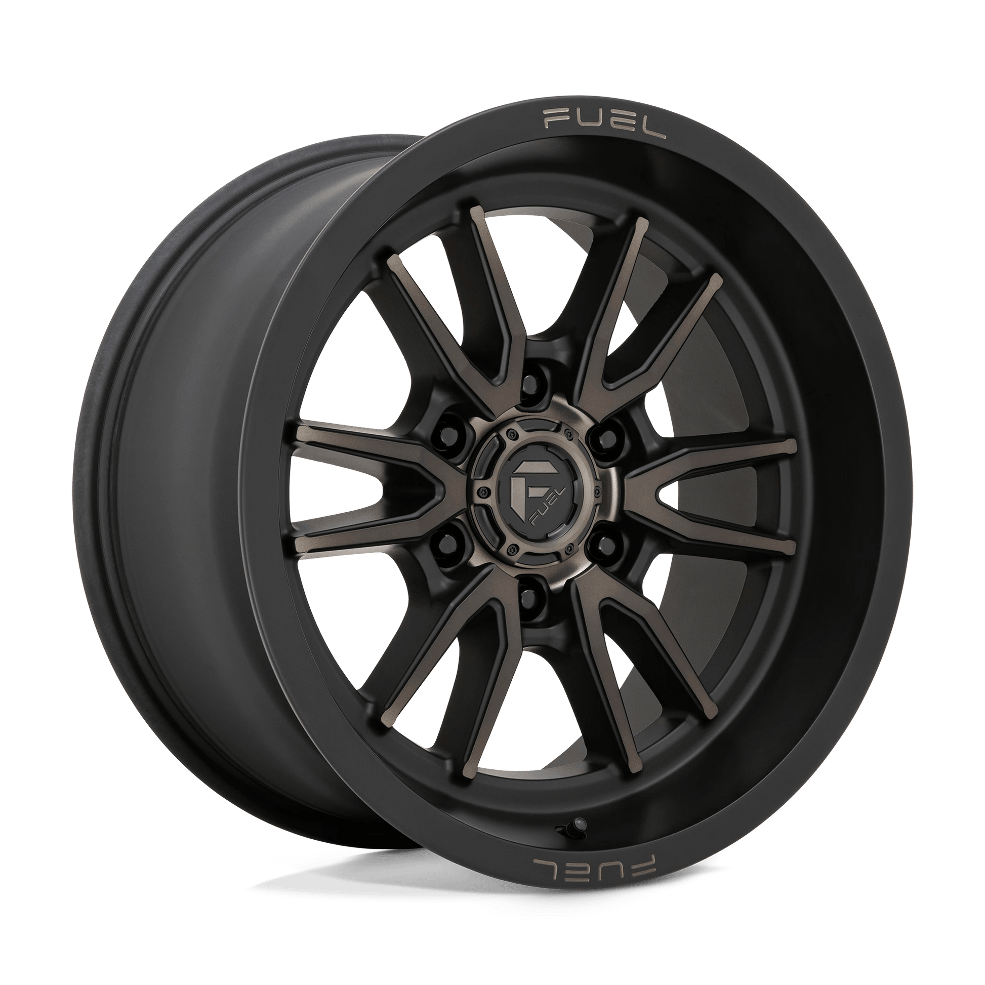 Fuel 1PC D762 CLASH 18X9 1 6X135/6X5.3 Matte Black Double Dark Tint