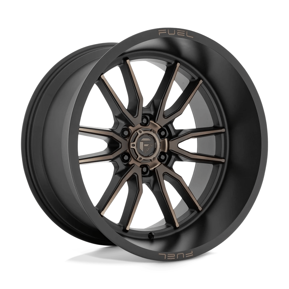 Fuel 1PC D762 CLASH 22X12 -44 6X135/6X5.3 Matte Black Double Dark Tint