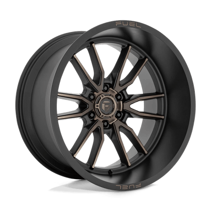 Fuel 1PC D762 CLASH 22X12 -44 6X135/6X5.3 Matte Black Double Dark Tint