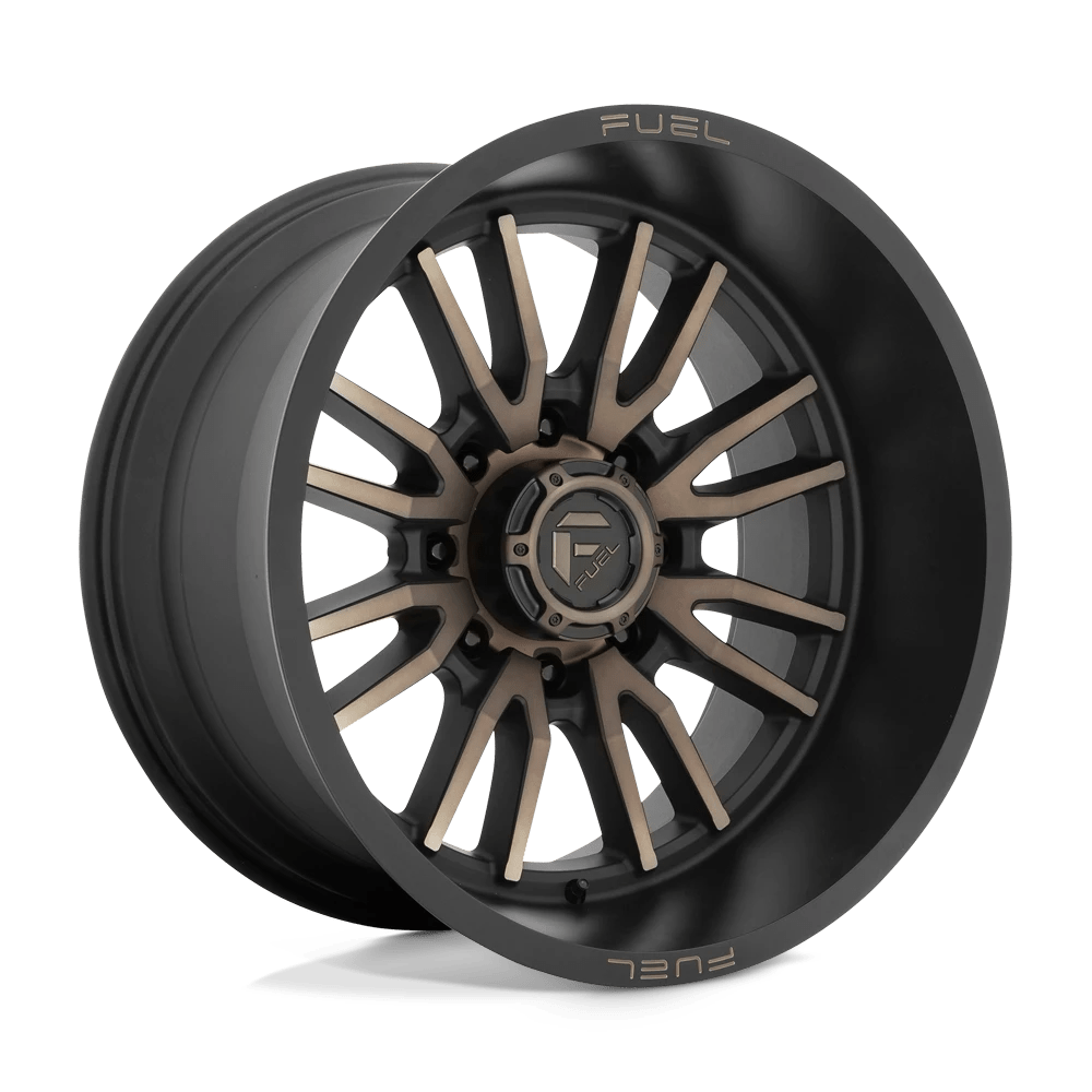 Fuel 1PC D762 CLASH 22X12 -44 8X165.1/8X6.5 Matte Black Double Dark Tint