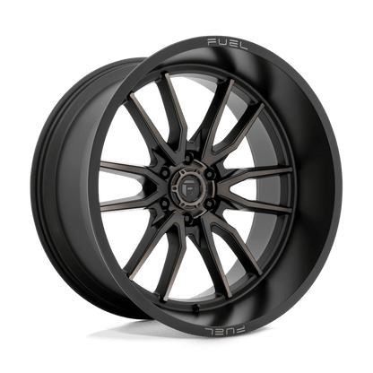 Fuel 1PC D762 CLASH 24X12 -44 6X139.7/6X5.5 Matte Black Double Dark Tint