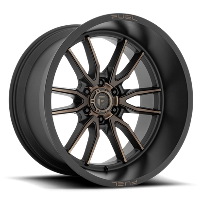 Fuel 1PC D762 CLASH 22X12 -44 6X135/6X5.3 Matte Black Double Dark Tint