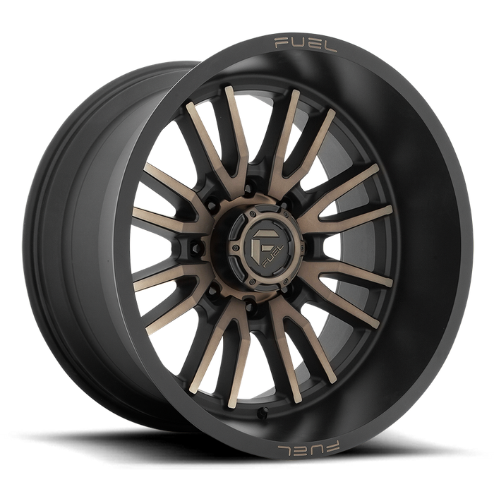 Fuel 1PC D762 CLASH 22X12 -44 8X180/8X7.1 Matte Black Double Dark Tint
