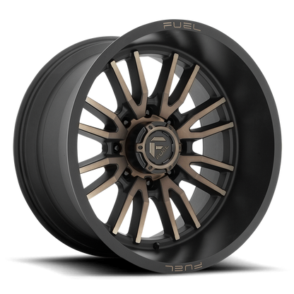 Fuel 1PC D762 CLASH 22X12 -44 8X170/8X6.7 Matte Black Double Dark Tint