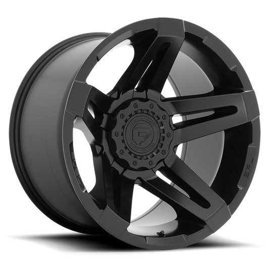 Fuel 1PC D763 SFJ 20X12 -44 5X139.7/5X150/5X5.5/150 Matte Black