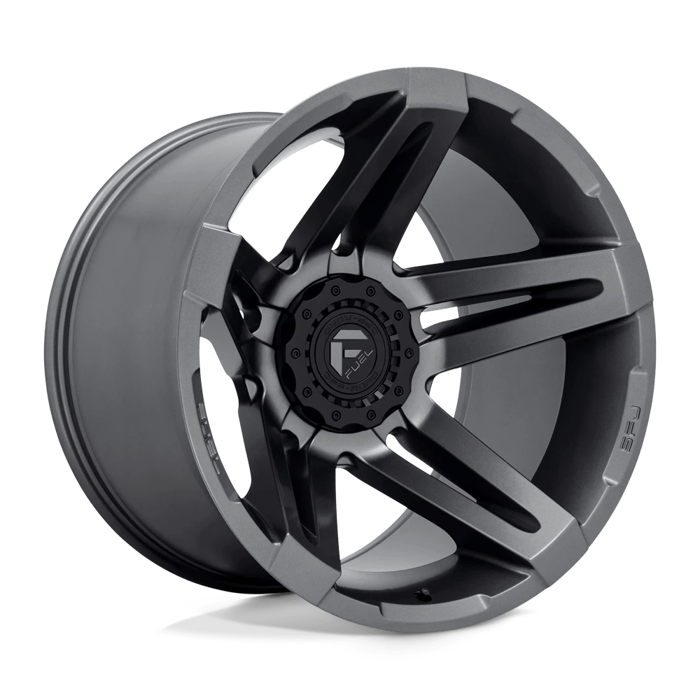Fuel 1PC D764 SFJ 22X14 -75 5X127/5X139.7/5X5.0/5.5 Matte Gun Metal