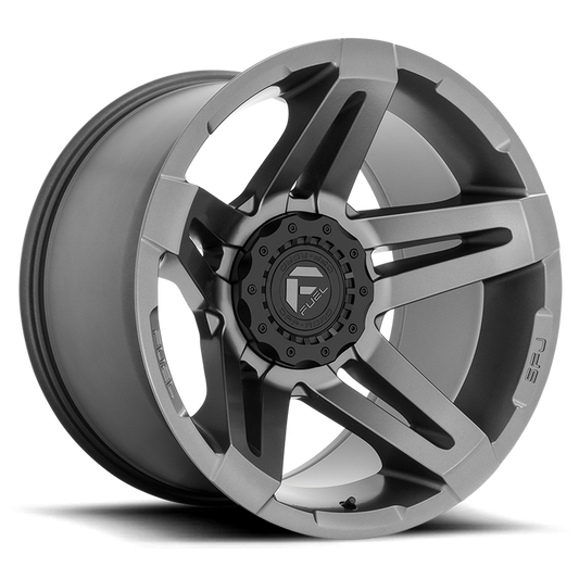 Fuel 1PC D764 SFJ 20X12 -44 6X135/6X5.3/6X139.7/6X5.5 Matte Gun Metal