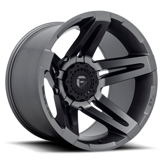 Fuel 1PC D764 SFJ 22X14 -75 6X135/6X5.3/6X139.7/6X5.5 Matte Gun Metal