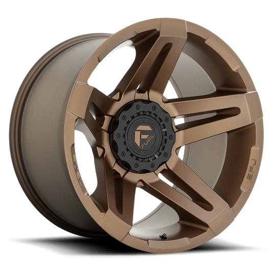 Fuel 1PC D765 SFJ 20X12 -44 5X139.7/5X150/5X5.5/150 Matte Bronze