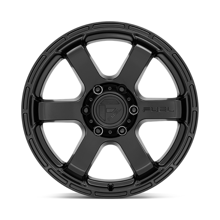 Fuel 1PC D766 RUSH 18X9 20 6X120/6X120 SATIN BLACK