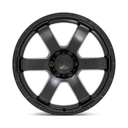 Fuel 1PC D766 RUSH 20X9 1 6X139.7/6X5.5 SATIN BLACK