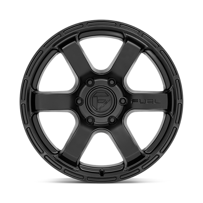 Fuel 1PC D766 RUSH 18X9 1 6X120/6X120 SATIN BLACK