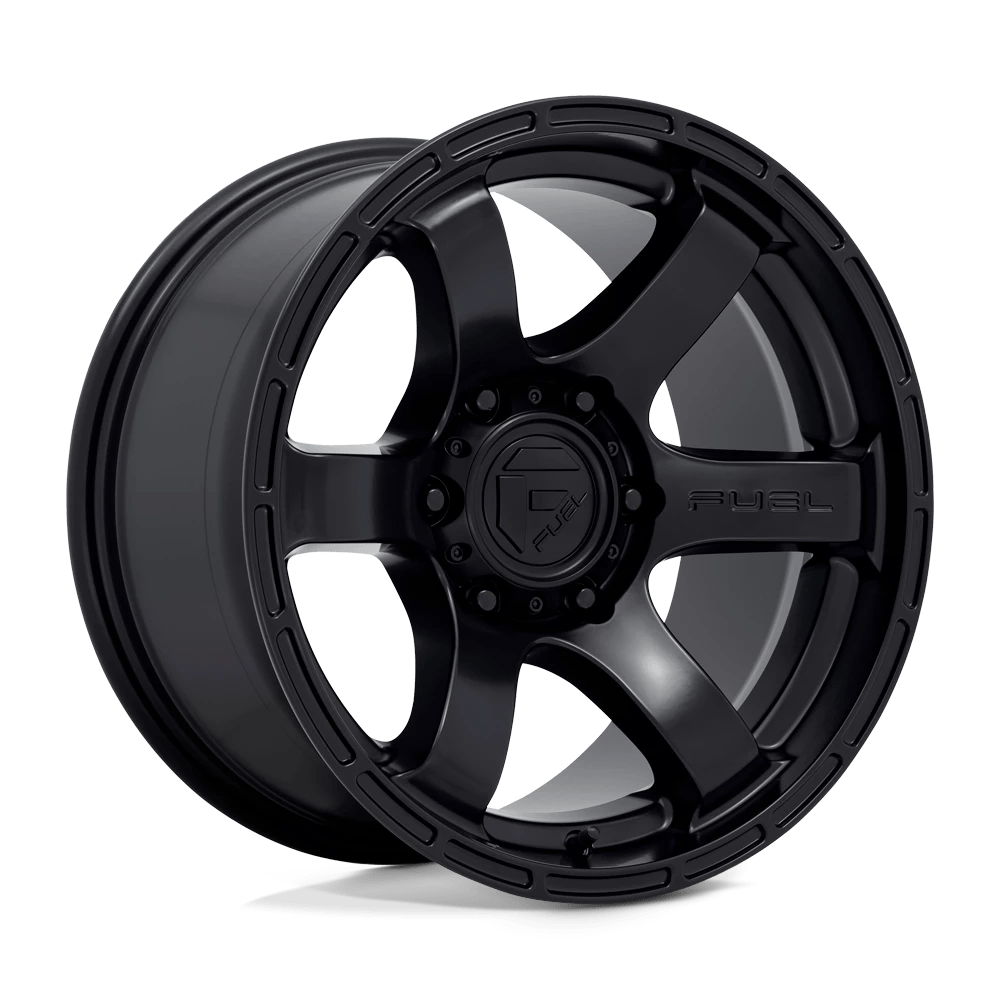 Fuel 1PC D766 RUSH 18X9 -12 5X127/5X5.0 SATIN BLACK
