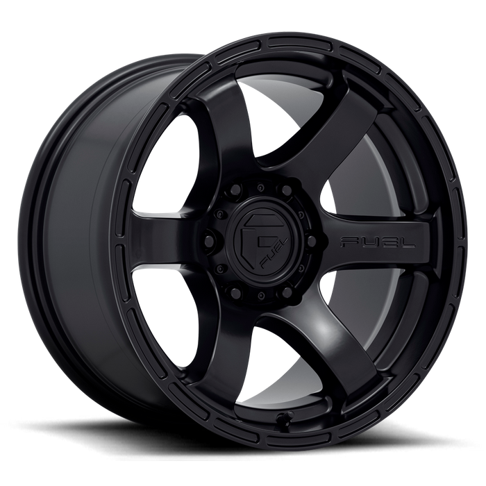 Fuel 1PC D766 RUSH 18X9 -12 5X127/5X5.0 SATIN BLACK