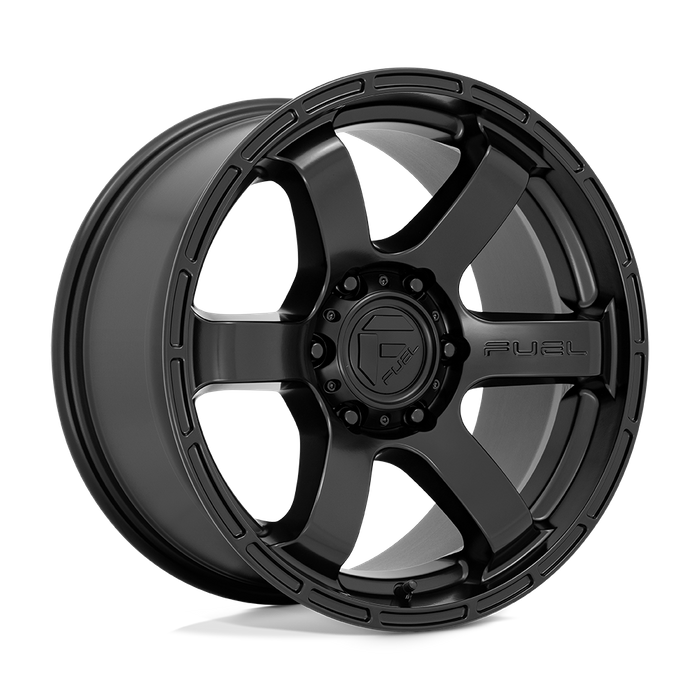 Fuel 1PC D766 RUSH 18X9 20 6X139.7/6X5.5 SATIN BLACK