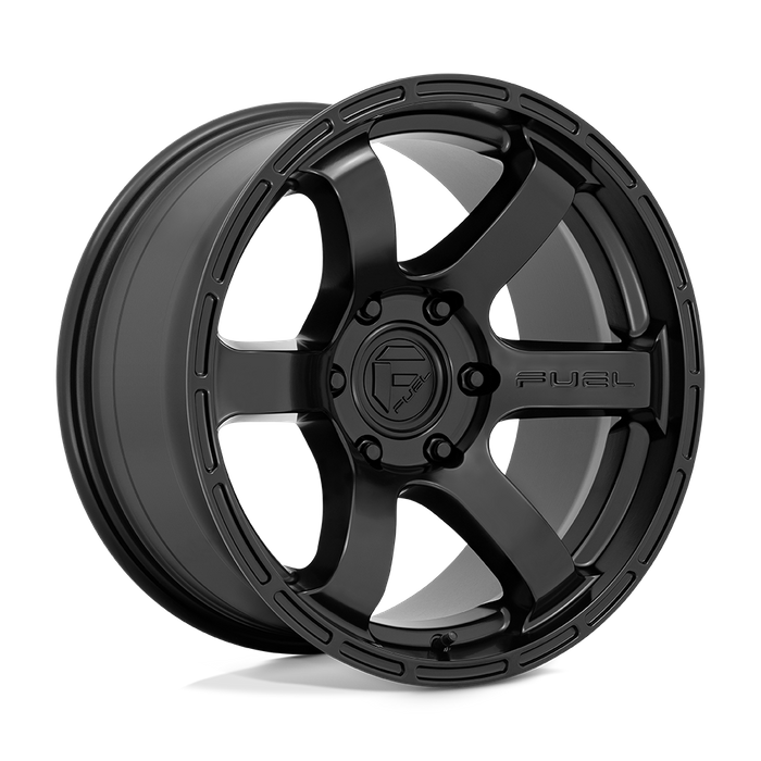 Fuel 1PC D766 RUSH 18X9 1 6X114.3/6X4.5 SATIN BLACK