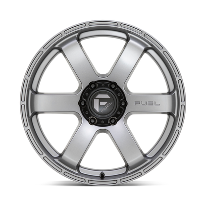 Fuel 1PC D767 RUSH 20X9 1 6X135/6X5.3 Matte Gun Metal