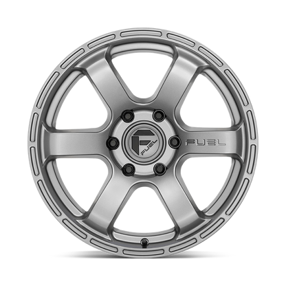 Fuel 1PC D767 RUSH 18X9 1 5X127/5X5.0 Matte Gun Metal