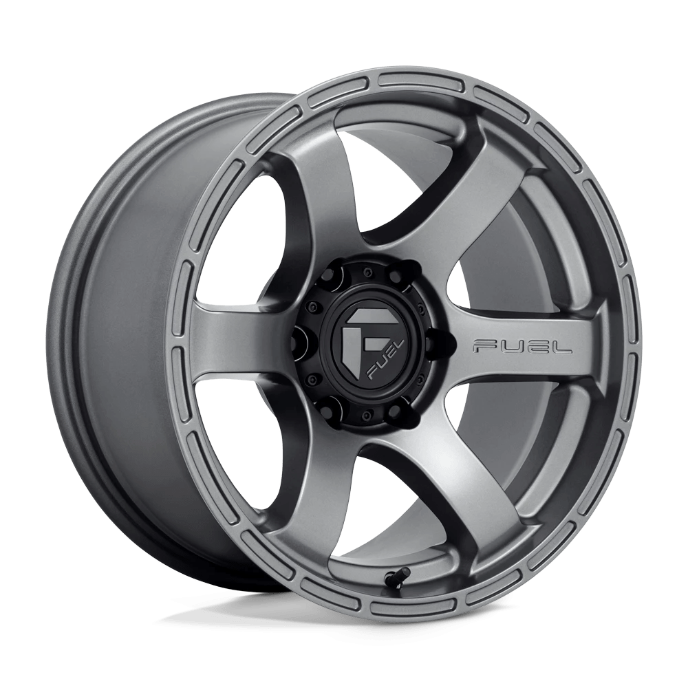 Fuel 1PC D767 RUSH 20X9 1 6X139.7/6X5.5 Matte Gun Metal
