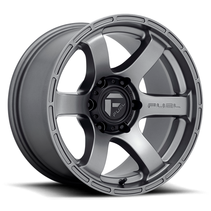 Fuel 1PC D767 RUSH 17X9 1 6X139.7/6X5.5 Matte Gun Metal