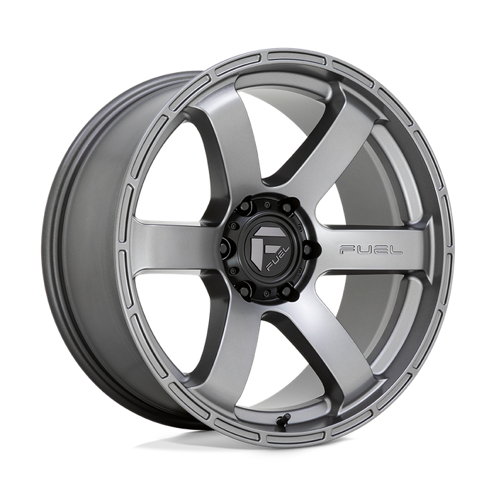 Fuel 1PC D767 RUSH 20X9 1 6X139.7/6X5.5 Matte Gun Metal