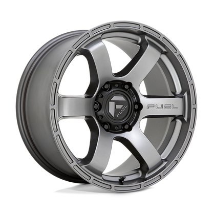 Fuel 1PC D767 RUSH 18X9 20 6X120/6X120 Matte Gun Metal