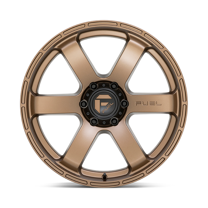 Fuel 1PC D768 RUSH 20X9 1 6X114.3/6X4.5 Matte Bronze