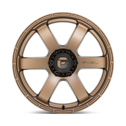 Fuel 1PC D768 RUSH 20X9 1 5X127/5X5.0 Matte Bronze