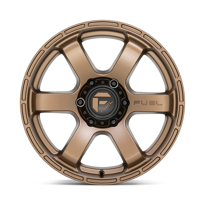 Fuel 1PC D768 RUSH 18X9 20 6X114.3/6X4.5 Matte Bronze