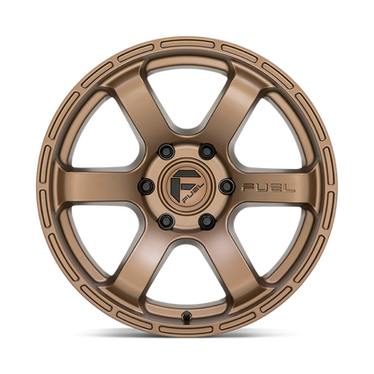 Fuel 1PC D768 RUSH 18X9 1 6X135/6X5.3 Matte Bronze