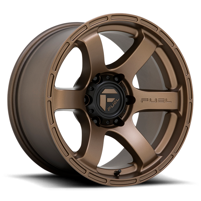 Fuel 1PC D768 RUSH 17X9 -12 6X139.7/6X5.5 Matte Bronze