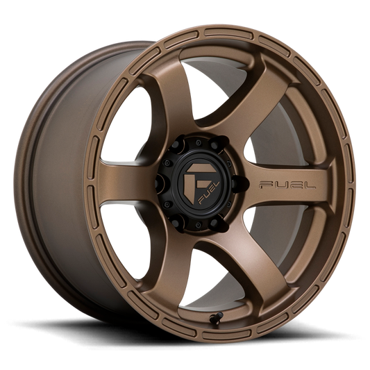 Fuel 1PC D768 RUSH 18X9 -12 6X139.7/6X5.5 Matte Bronze