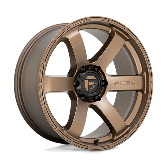 Fuel 1PC D768 RUSH 20X9 1 5X127/5X5.0 Matte Bronze