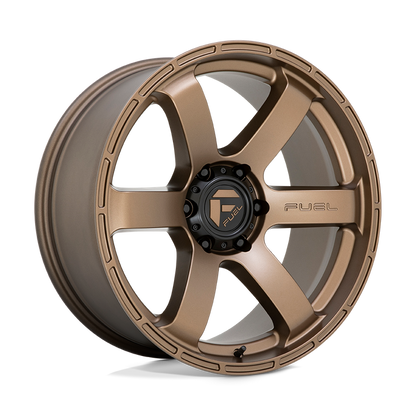 Fuel 1PC D768 RUSH 20X9 1 6X114.3/6X4.5 Matte Bronze