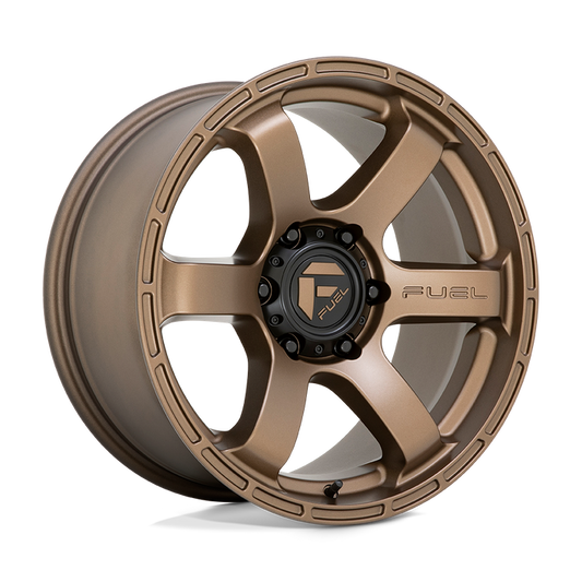 Fuel 1PC D768 RUSH 18X9 20 6X114.3/6X4.5 Matte Bronze